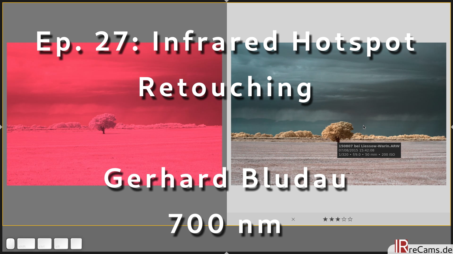 Ep. 27: Infrared Hotspot Retouch Tutorial with darktable