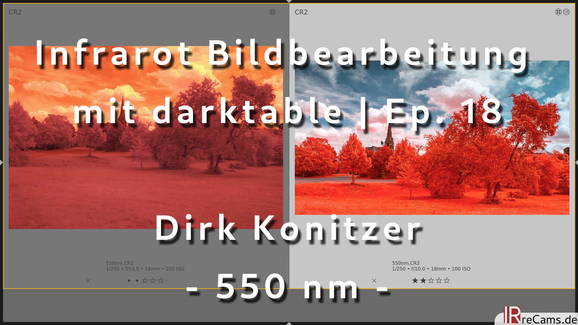 Dirk Konitzer - 550 nm Infrarot für Kodak Aerochrome Look