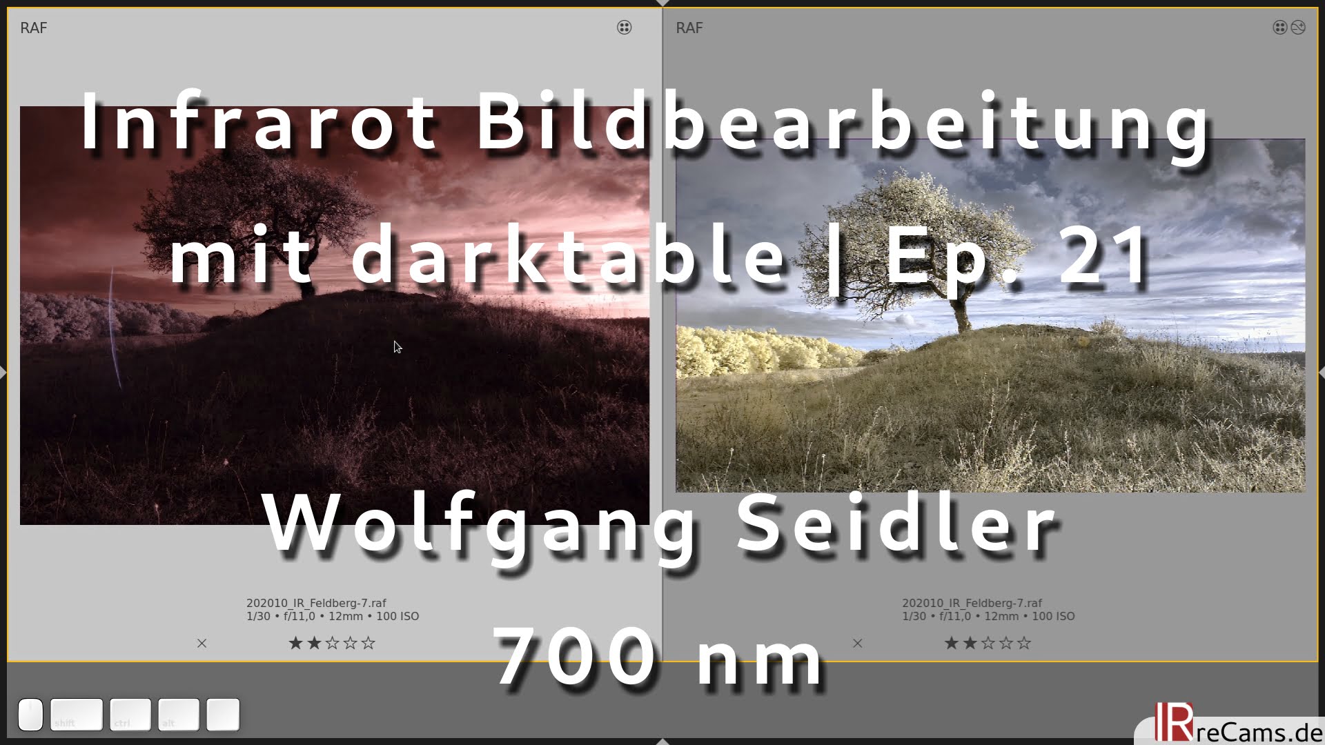 Infrarot Bildbearbeitung mit darktable | Ep. 21