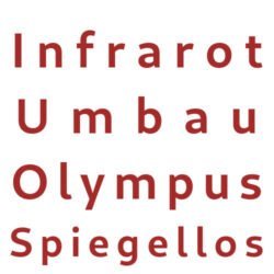 Infrarot Umbau Service Olympus Spiegellos