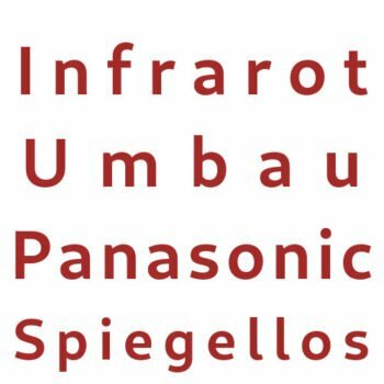 Infrarot Umbau Service Panasonic Spiegellos