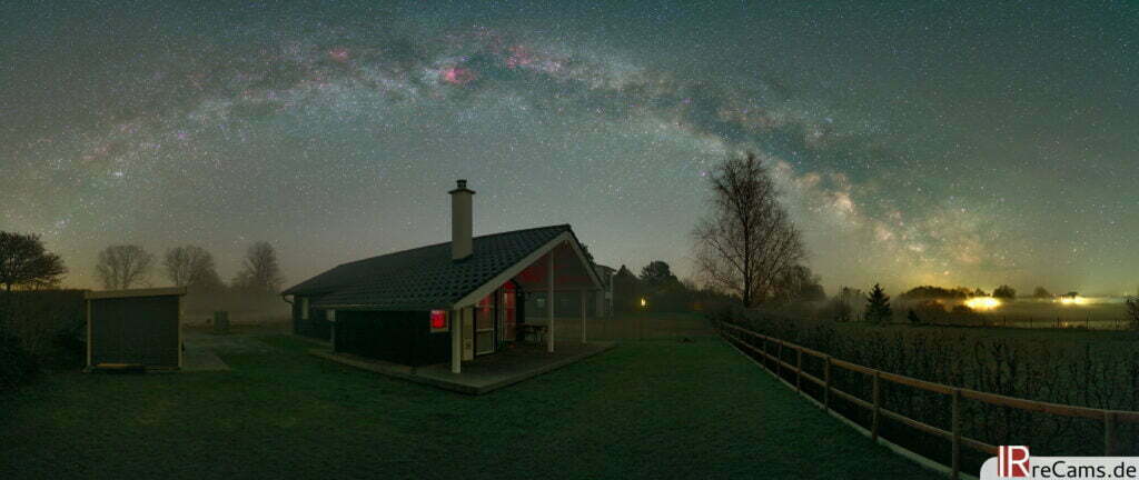 Milchstraße mit Astro Kamera im Frühjahr