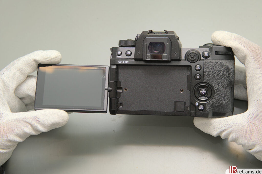 Fujifilm X-H2 - Rückansicht