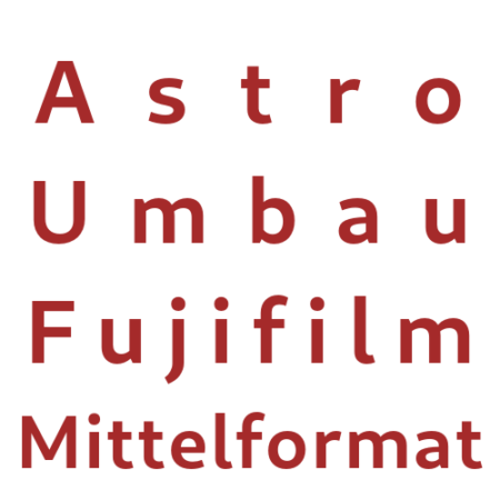 Astro conversion Fujifilm moyen format