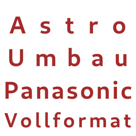Service de conversion astro Panasonic plein format