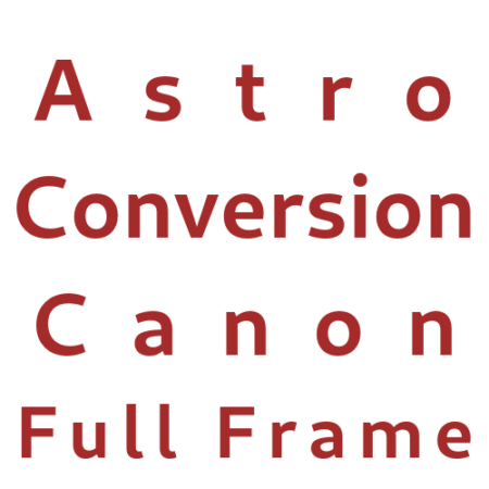Astro Conversion Canon Full Frame