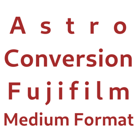 Astro conversion Fujifilm medium format