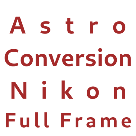 Astro Conversion Nikon Full Frame