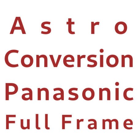 Astro Conversion Service Panasonic Full Frame