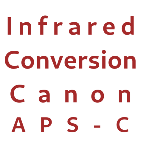 Infrared conversion service Canon APS-C
