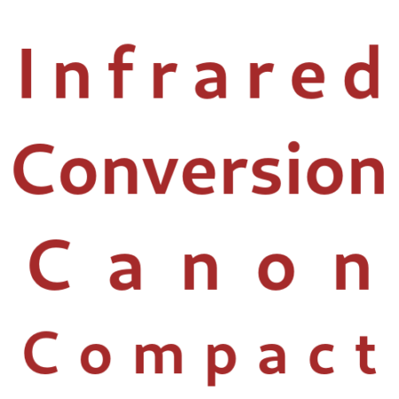 Infrared Conversion Canon Compact Cameras