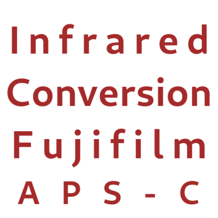 Infrared conversion service Fujifilm APS-C