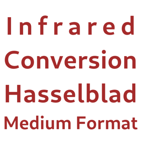 Infrared conversion service Hasselblad medium format