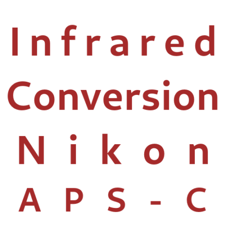 Infrared conversion service Nikon APS-C