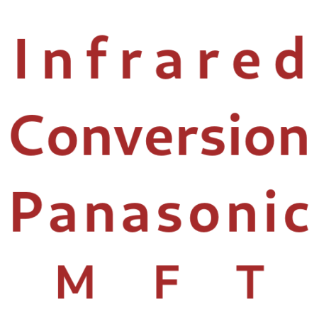 Infrared conversion service Panasonic MFT