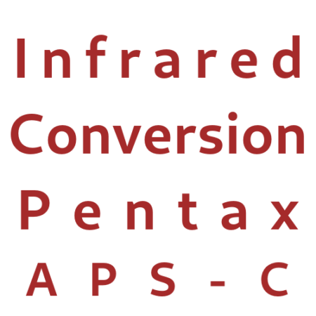 Infrared conversion service Pentax APS-C