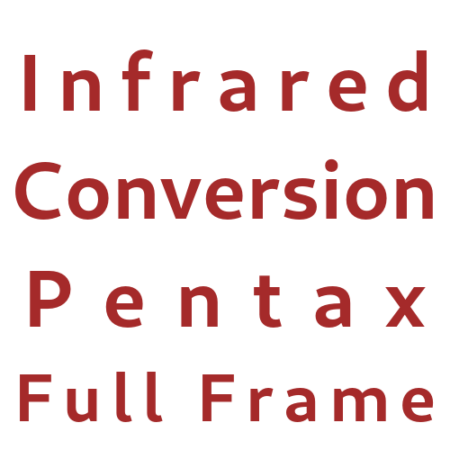 Infrared conversion service Pentax full format