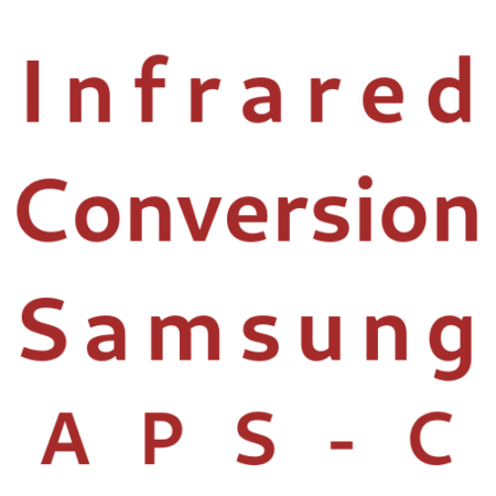 Infrared conversion service Samsung APS-C