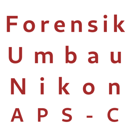 Forensische conversieservice Nikon APS-C