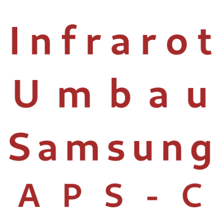 Infraroodombouwservice Samsung APS-C
