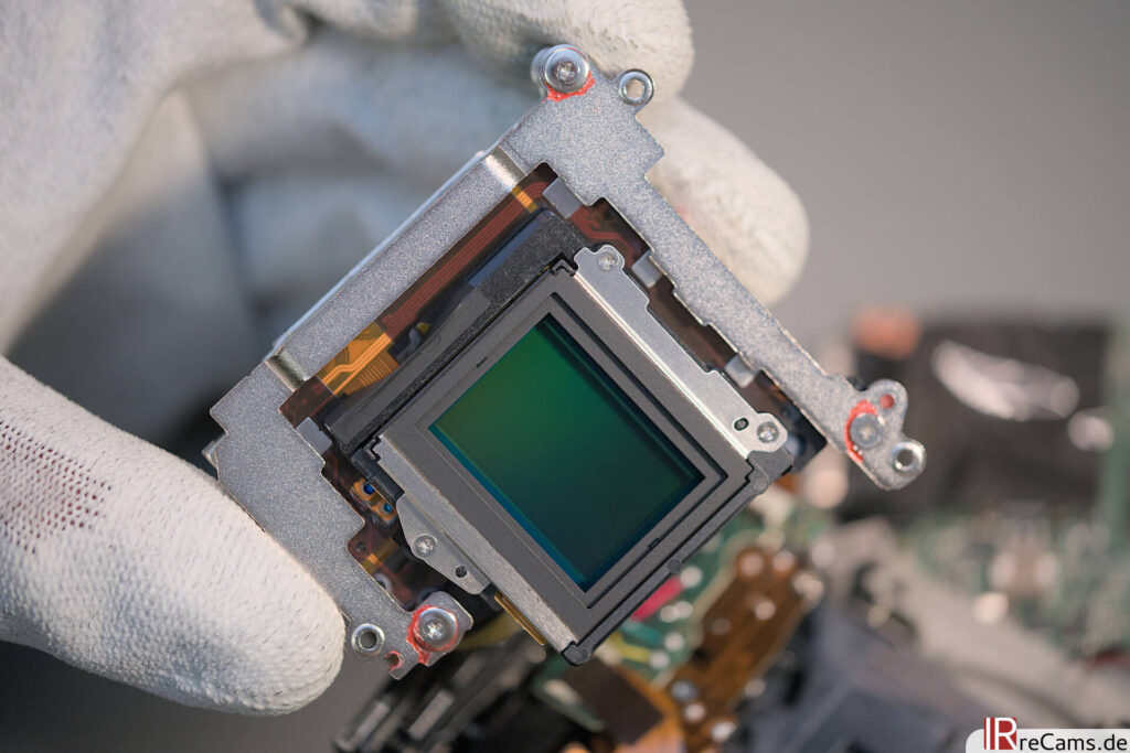 Fujifilm X-T5 - Extracción del sensor