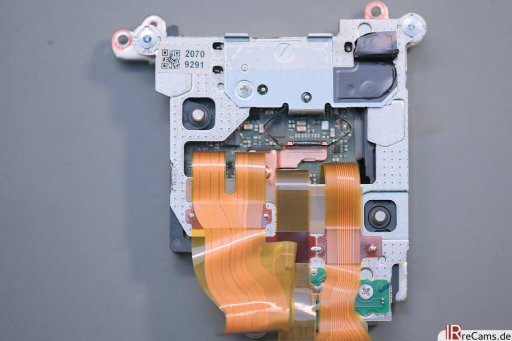 Fujifilm X-T5 - Sensor por detrás