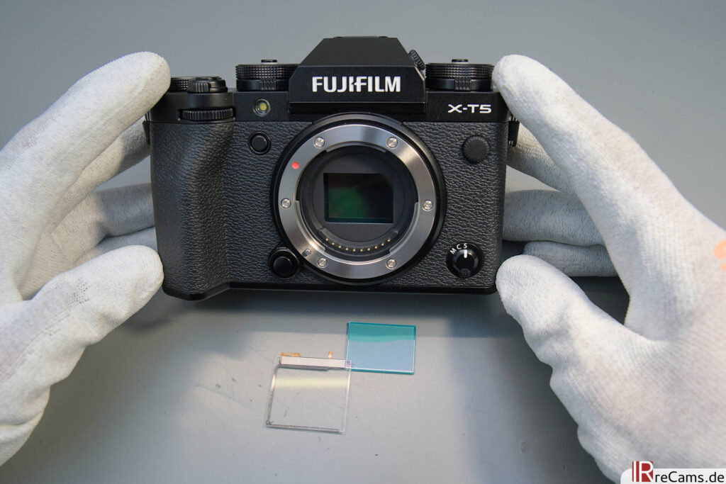 Fujifilm X-T5 - Conversión finalizada